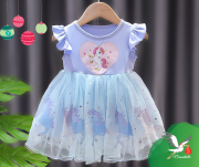 Robe Licorne à voile - motif Licorne