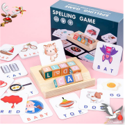 Spelling game – en bois